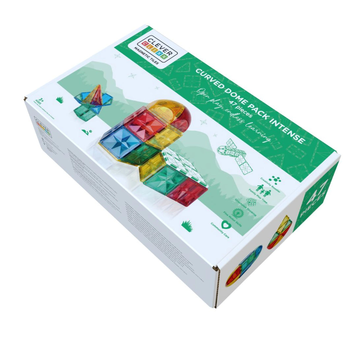 CleverClixx Curved Dome Pack Intense 47 pieces