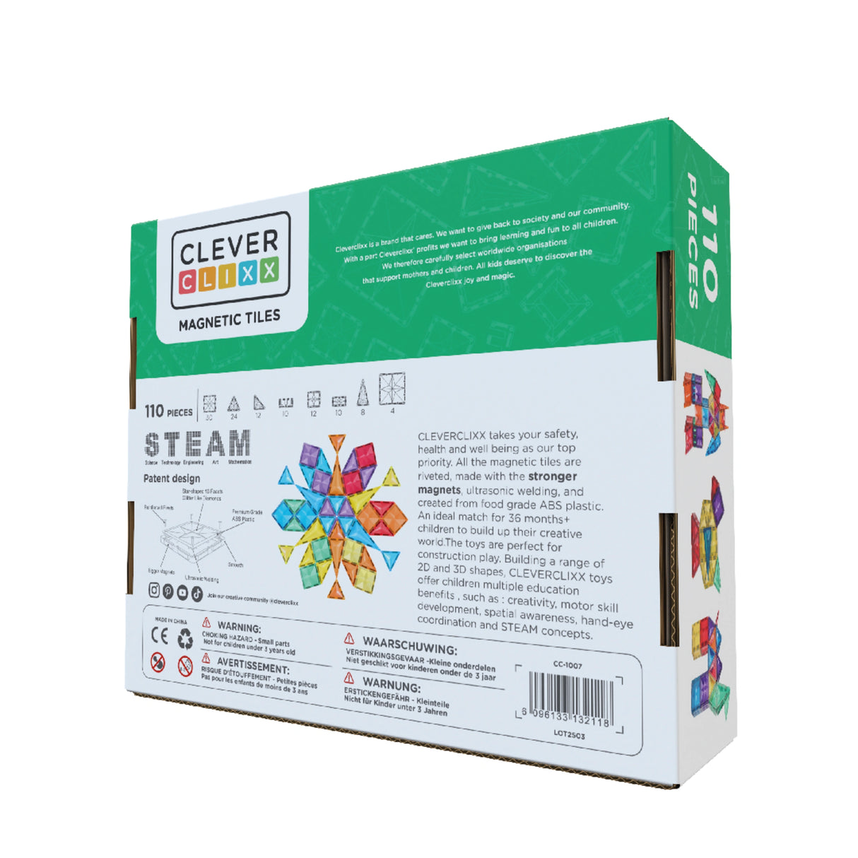 CleverClixx Inventive Pack Intense 110 pieces (Direct Shipping UK Only) - Little Whispers