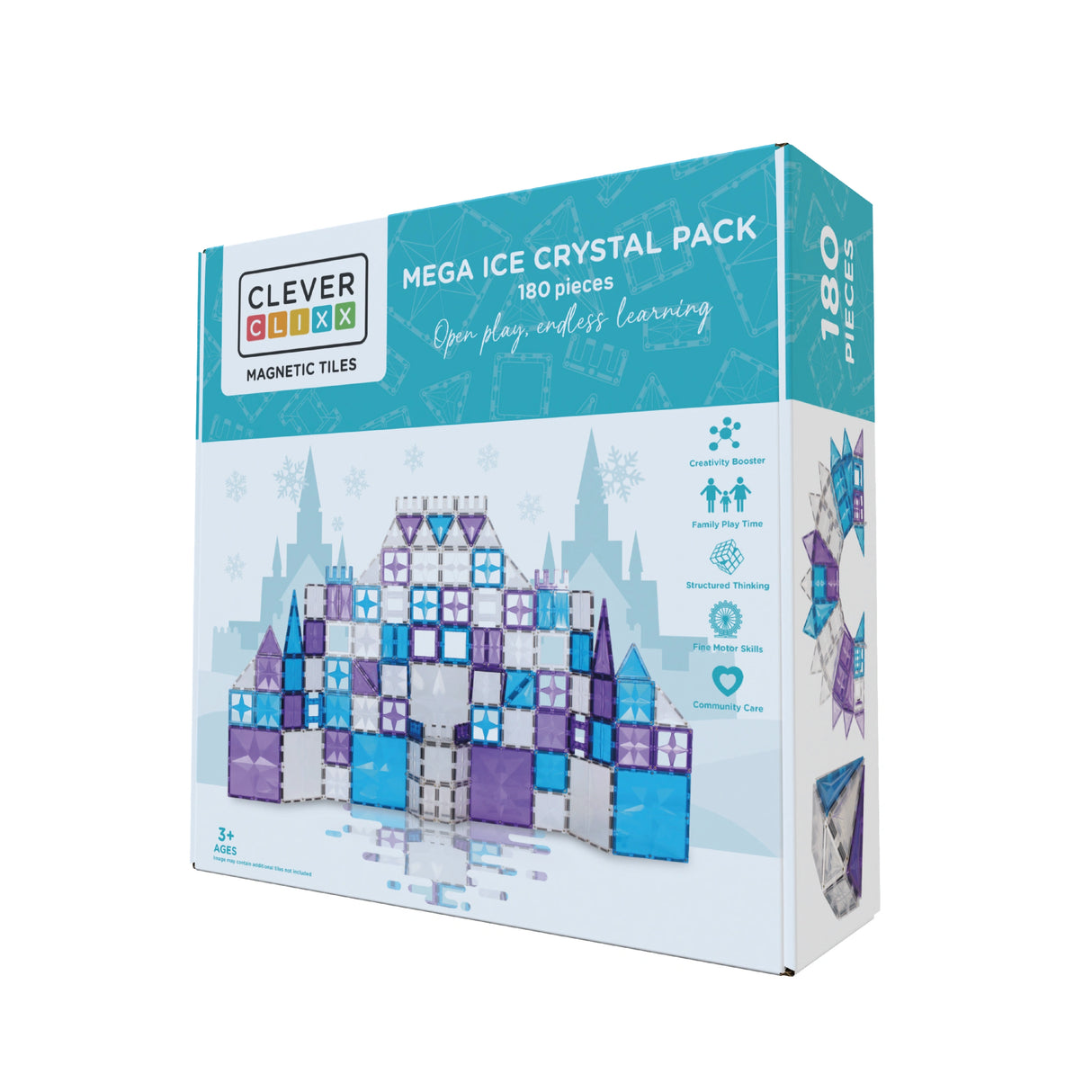 CleverClixx Mega Ice Crystal Pack 180 Pieces