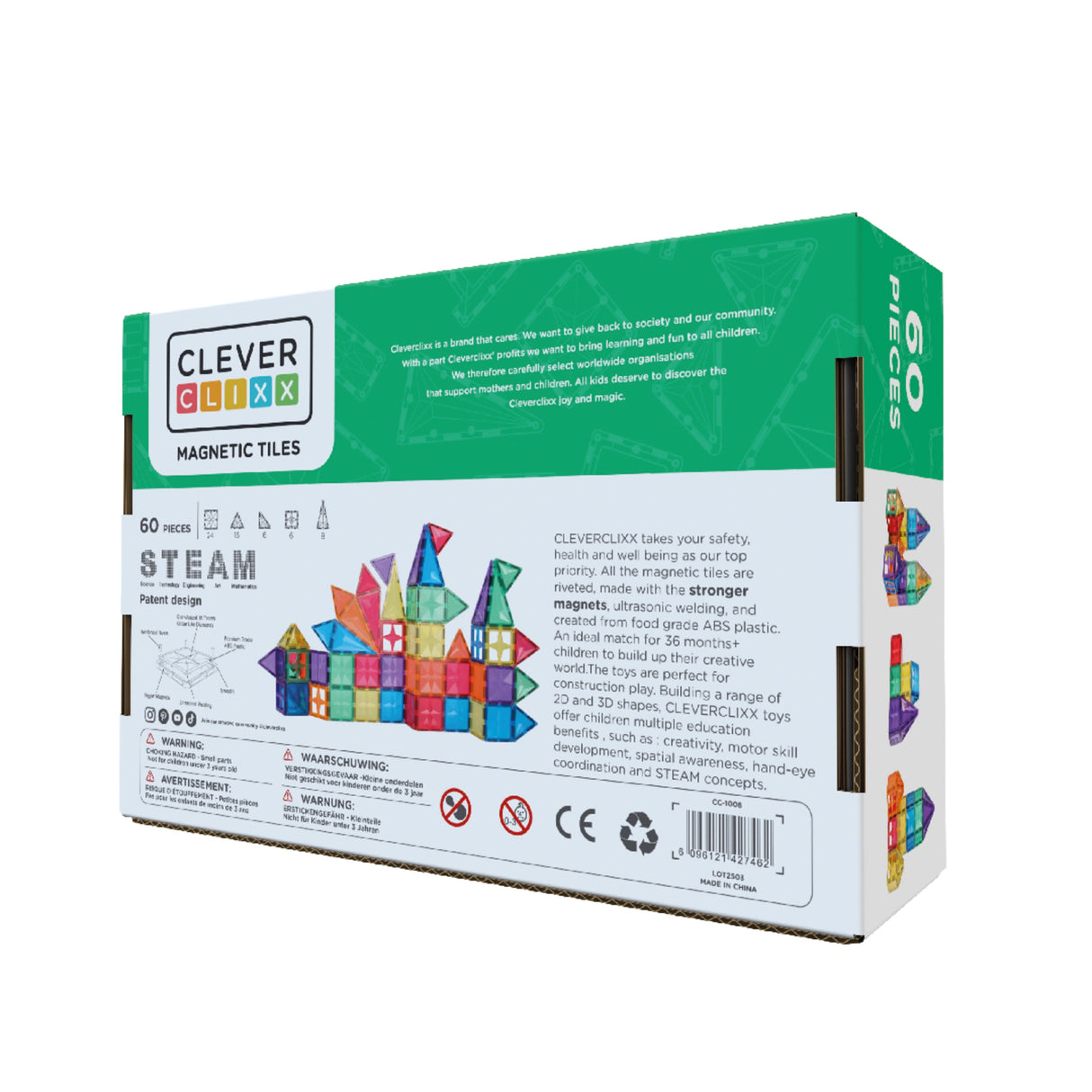 CleverClixx Original Intense Pack 60 pieces
