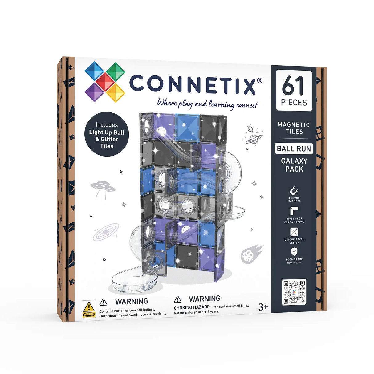 CONNETIX Ball Run Galaxy Pack 61 pc