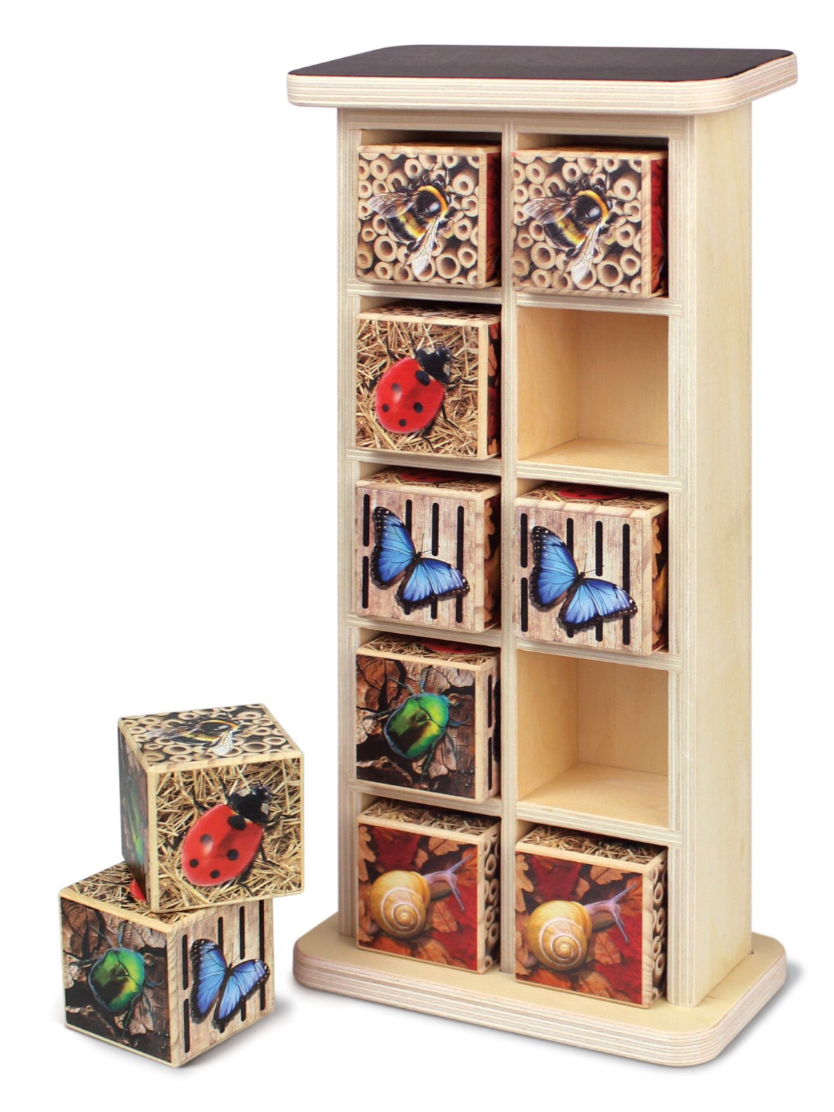 Yellow Door Bug Hotel 10-Frame | Counting & Maths Toy | Little Whispers