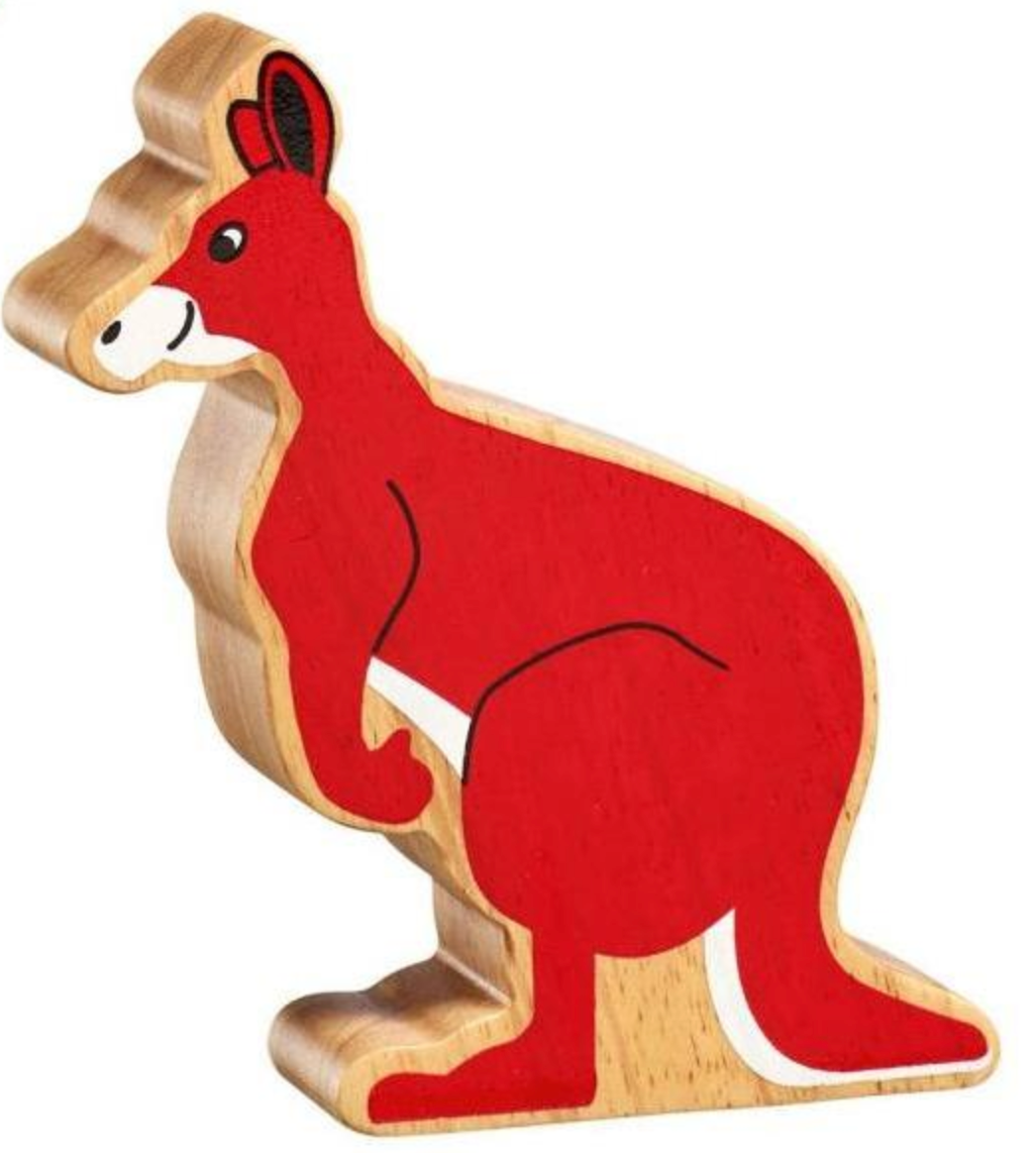Lanka Kade Red Wooden Kangaroo