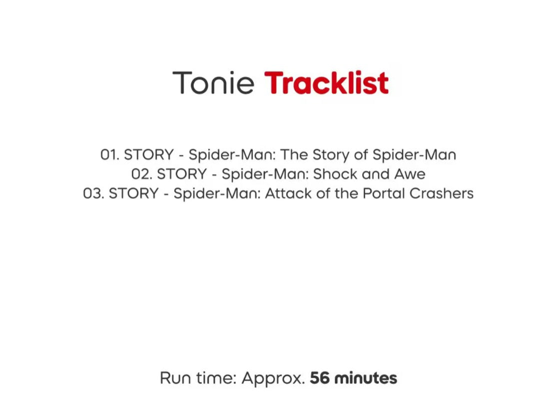 Tonies Avengers - Marvel: Spider Man