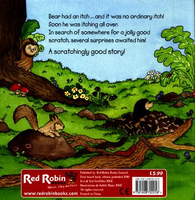 Itchy Bear Board Book