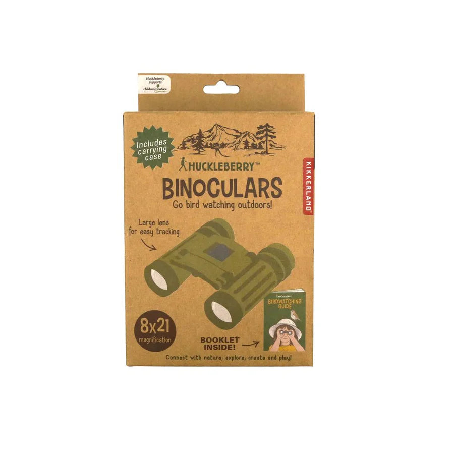 Huckleberry binoculars packaging on a white background