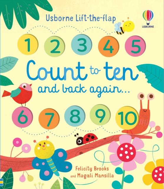 Count to Ten and Back Again Board Book