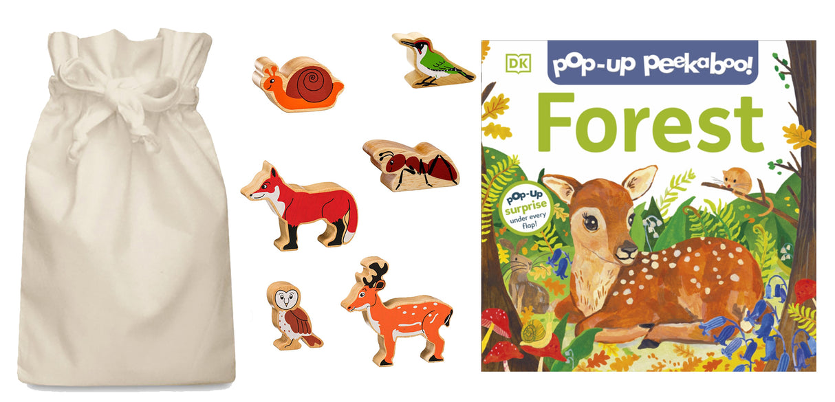 Forest Pop Up Story Sack with Lanka Kade