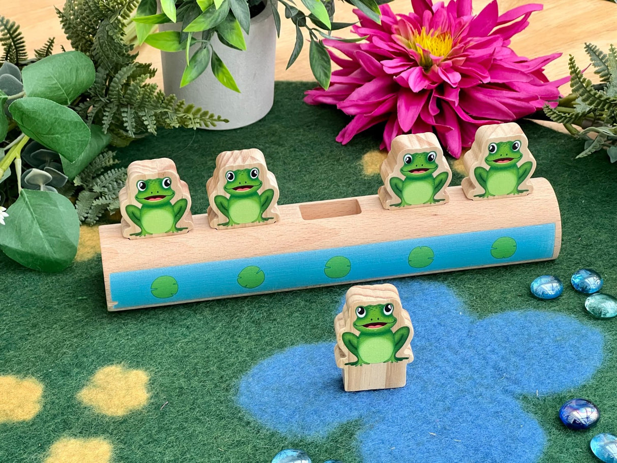 Five Frogs on a Log Counting Resource