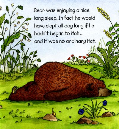 Itchy Bear Board Book Inside