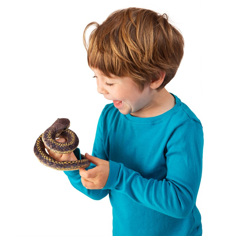 Folkmanis Mini Snake Finger Puppet Life Style