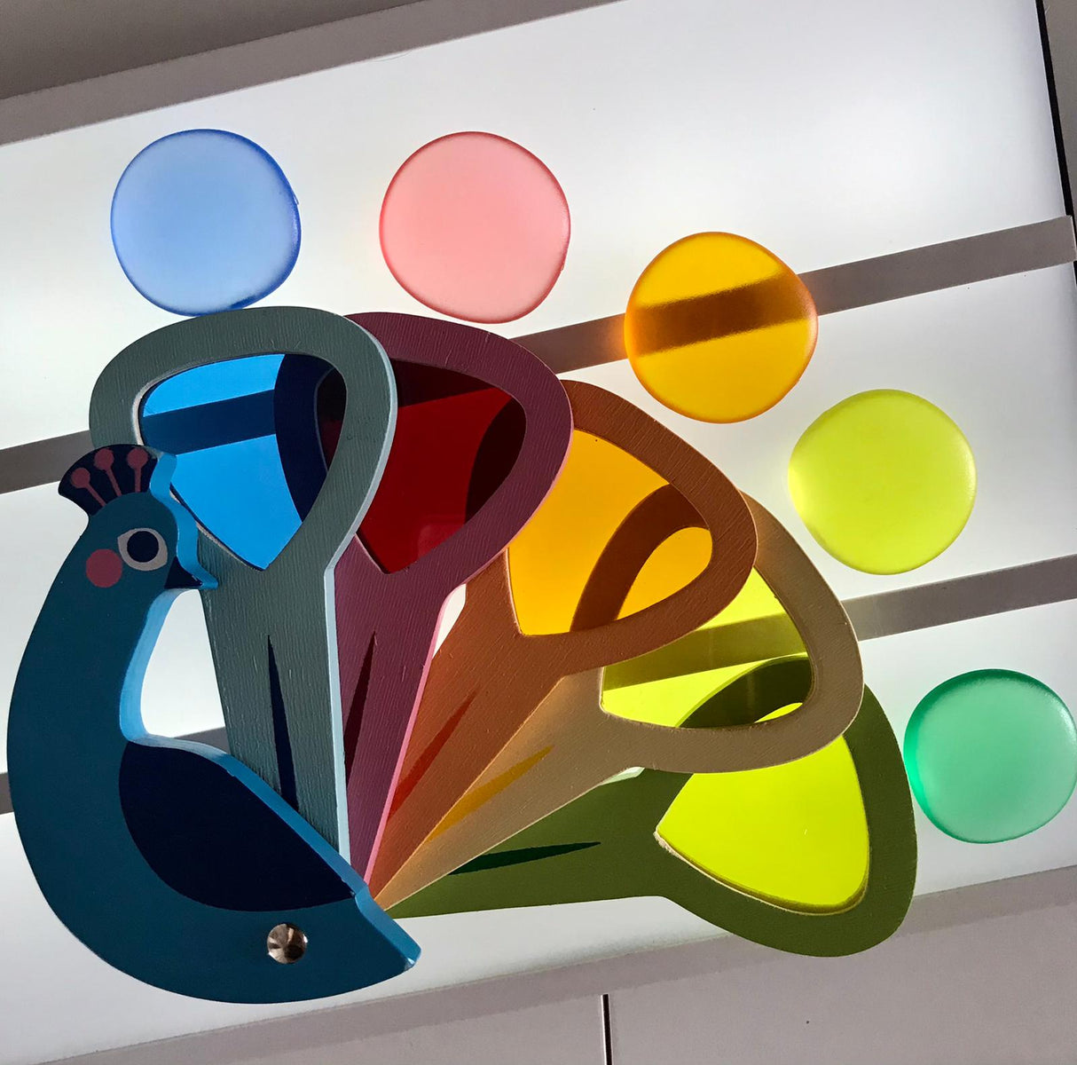 Tender Leaf Peacock Colours - Little Whispers