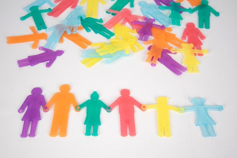 Silishapes Linking People Family (6) - Little Whispers