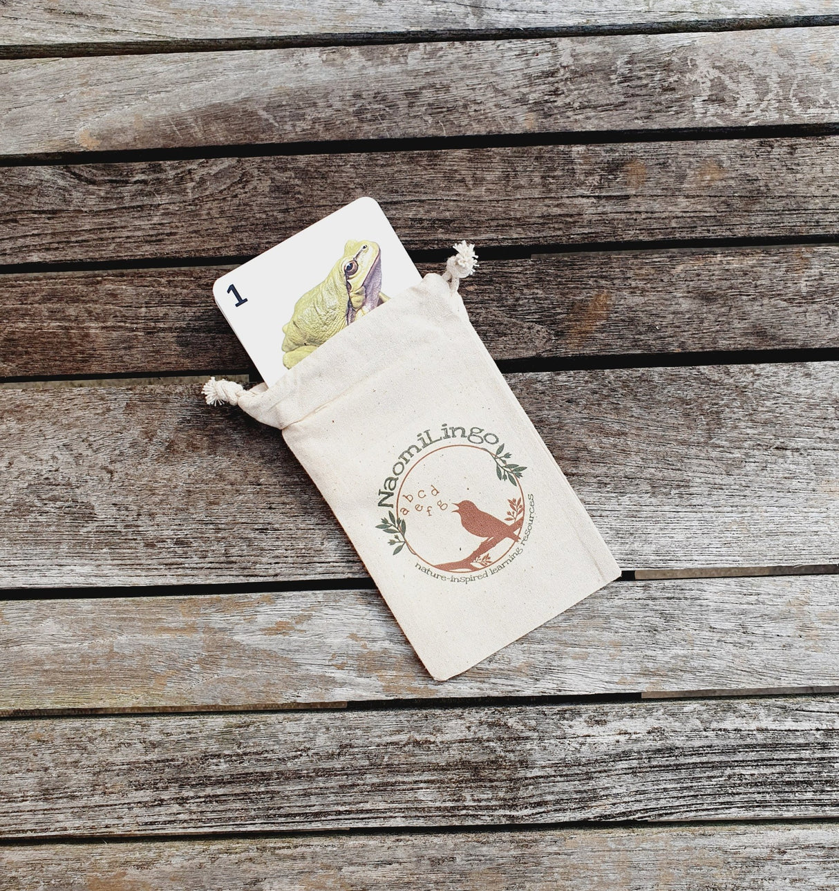 Nature Number FlashCards - Little Whispers