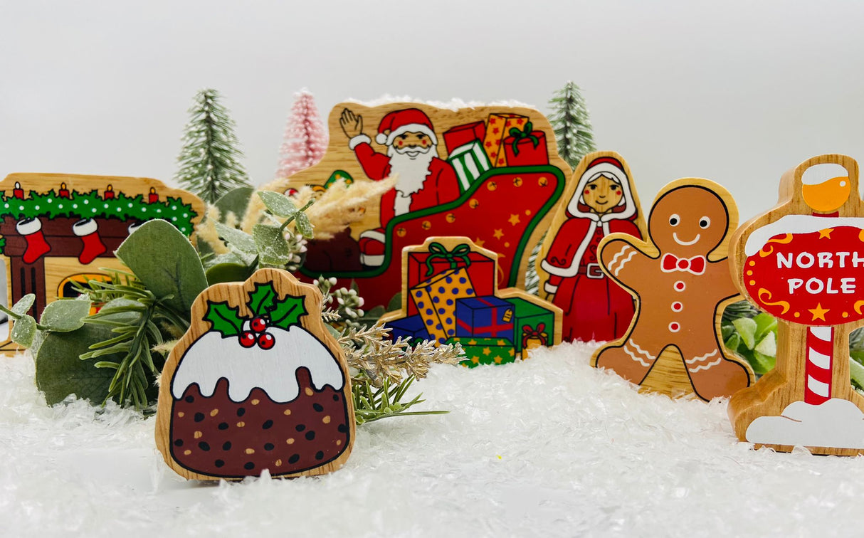 Lanka Kade Father Christmas in a Sleigh - Little Whispers