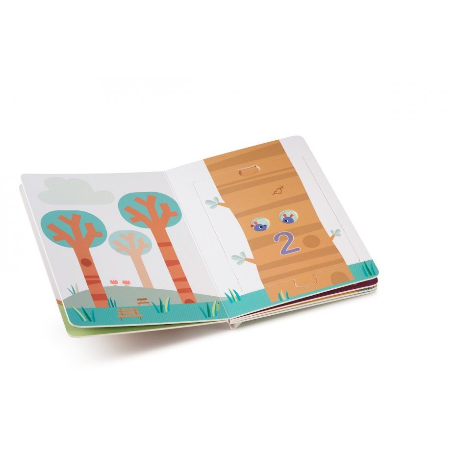 Lilliputiens 123 Forest My First Puzzle Book - Little Whispers