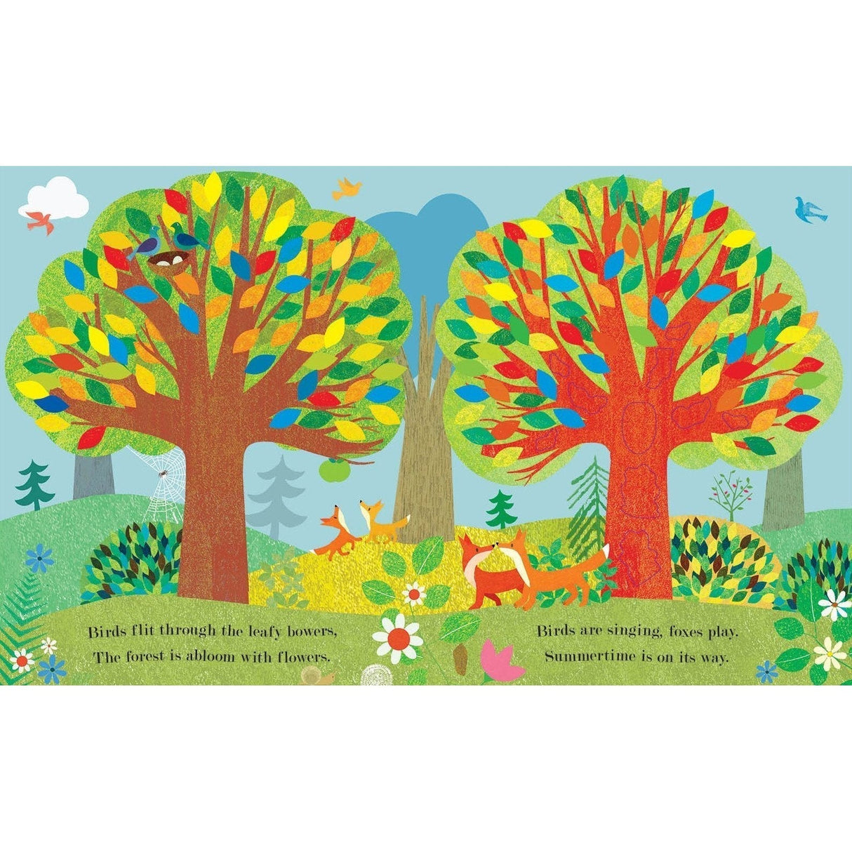 Tree Story Sack with Woodland Tree Set - Little Whispers