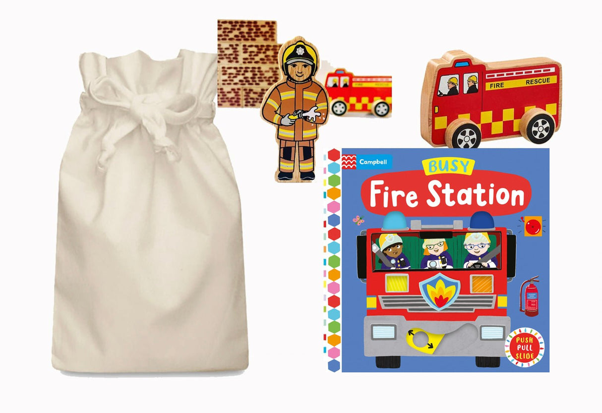 Busy Fire Station Story Sack - Little Whispers