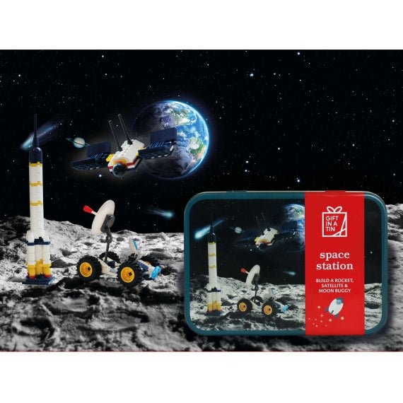 Apples To Pears Gift In A Tin Space Station - Little Whispers