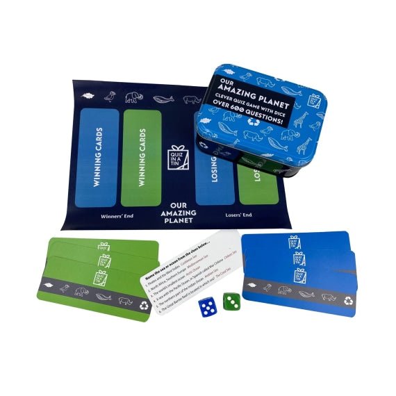 Apples to Pears Quiz in a Tin Our Amazing Planet - Little Whispers