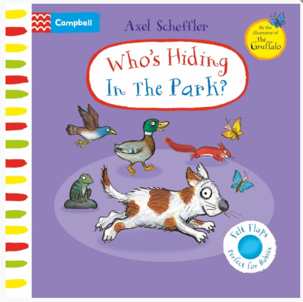 Who's Hiding in the Park Story Sack with Finger Puppets - Little Whispers