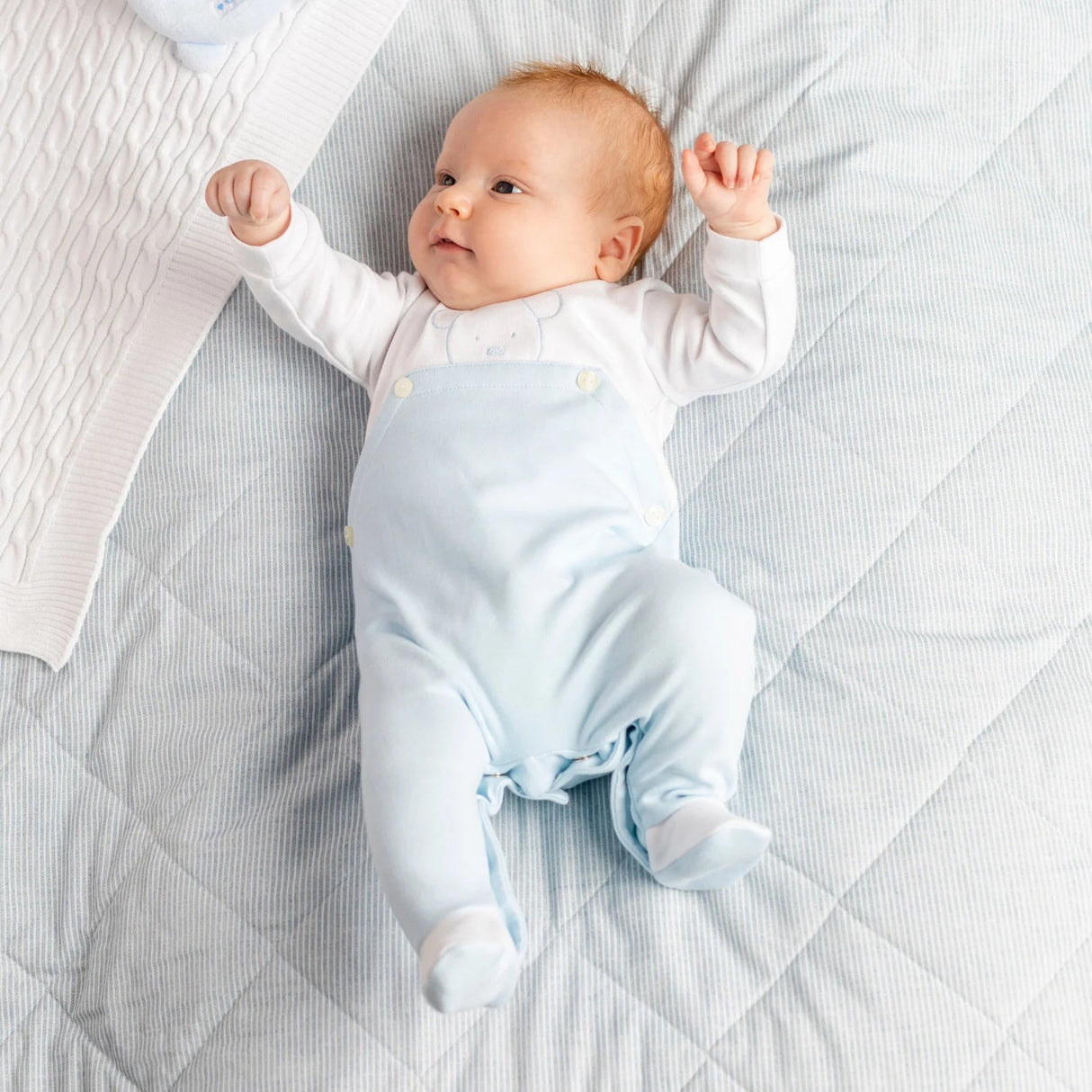 Emile et Rose Boys Sleepsuit Bernie Peeping Bear 1976 - Little Whispers