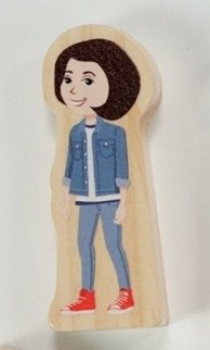 Yellow Door Superhero Individual Wooden Characters - Little Whispers