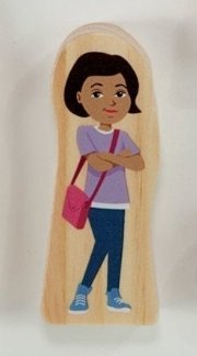 Yellow Door Superhero Individual Wooden Characters - Little Whispers