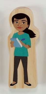 Yellow Door Superhero Individual Wooden Characters - Little Whispers