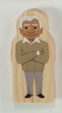 Yellow Door Superhero Individual Wooden Characters - Little Whispers