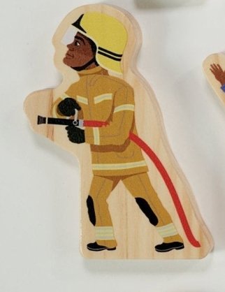 Yellow Door Superhero Individual Wooden Characters - Little Whispers