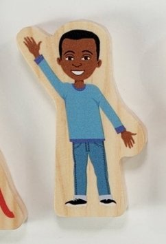 Yellow Door Superhero Individual Wooden Characters - Little Whispers