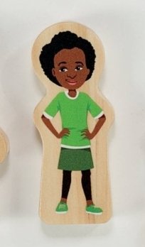 Yellow Door Superhero Individual Wooden Characters - Little Whispers