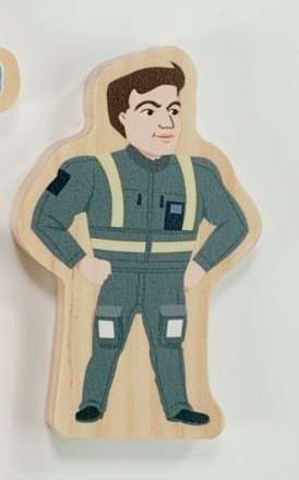 Yellow Door Superhero Individual Wooden Characters - Little Whispers