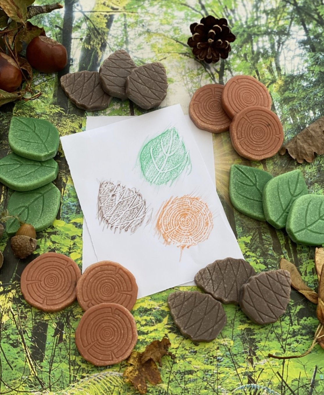 Yellow Door Sensory Stones Forest Play YD1205 - Little Whispers