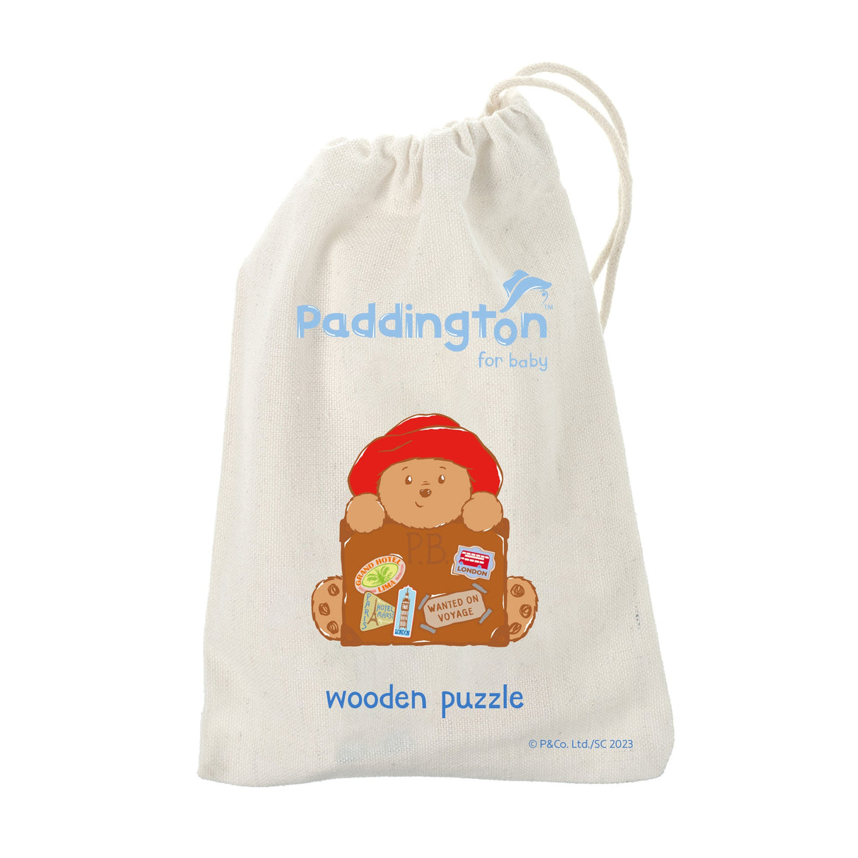Paddington Wooden Puzzle (Suitcase) - Little Whispers