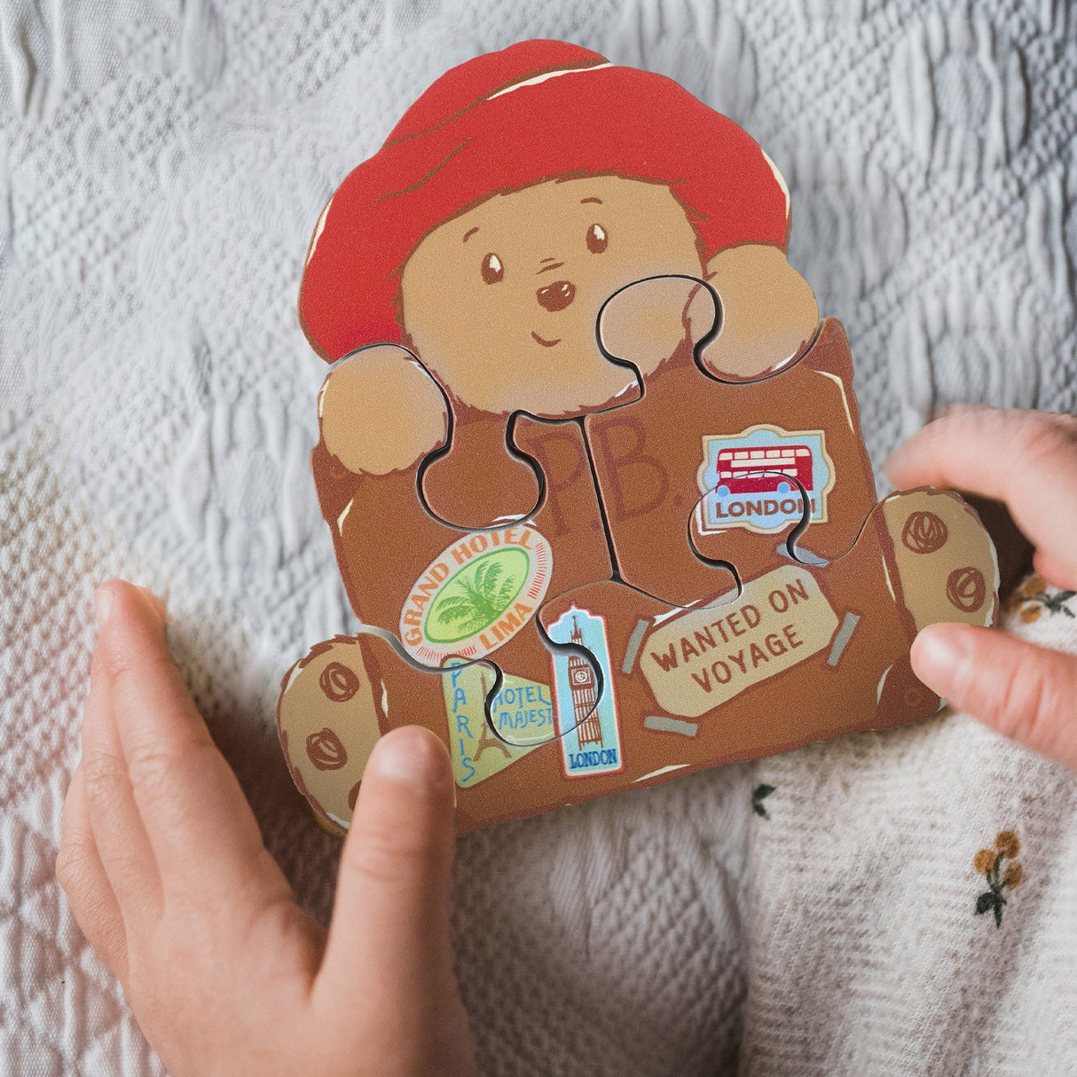 Paddington Wooden Puzzle (Suitcase) - Little Whispers