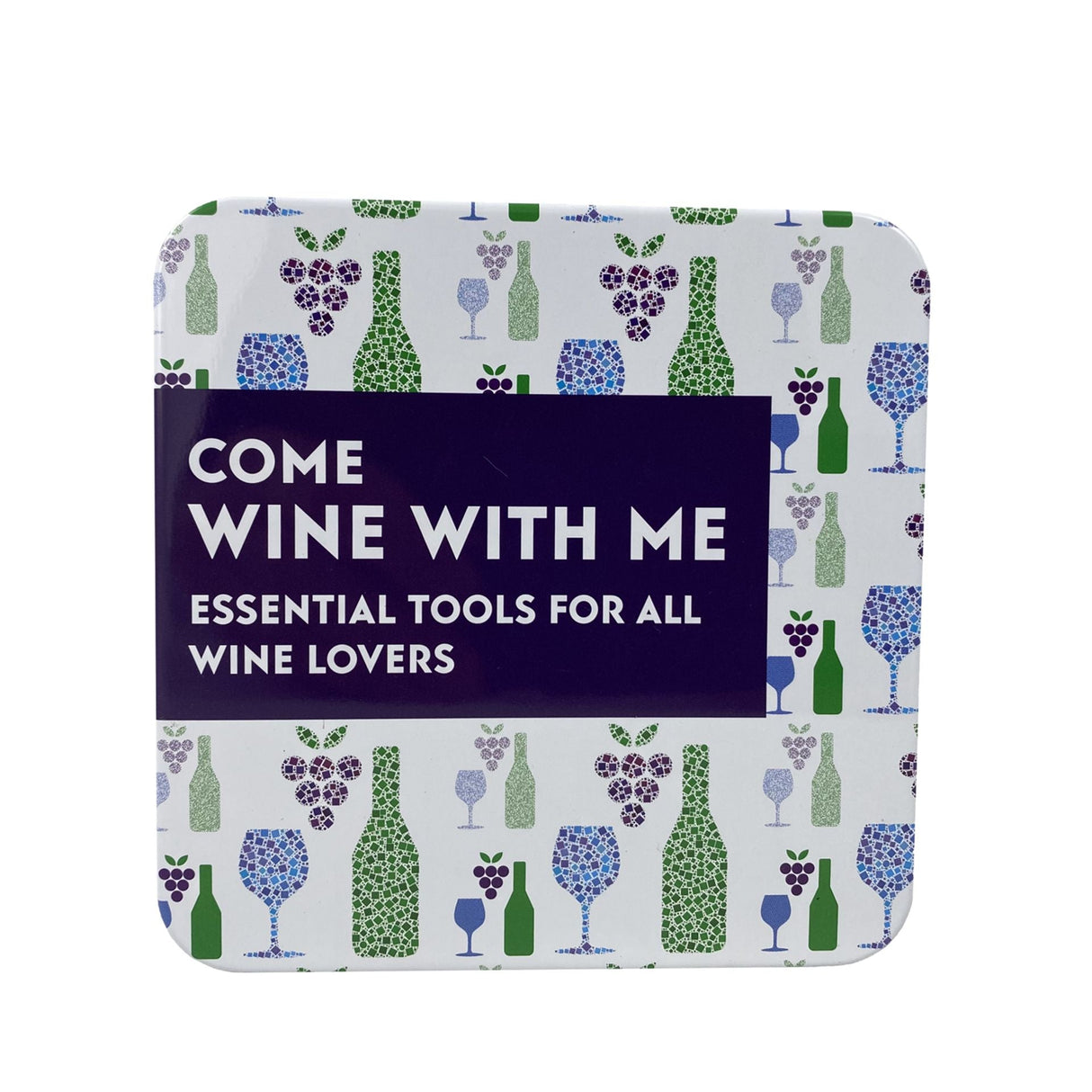 Apples To Pears Gift In A Tin FOR GROWN UPS COME WINE WITH ME TIN - Little Whispers