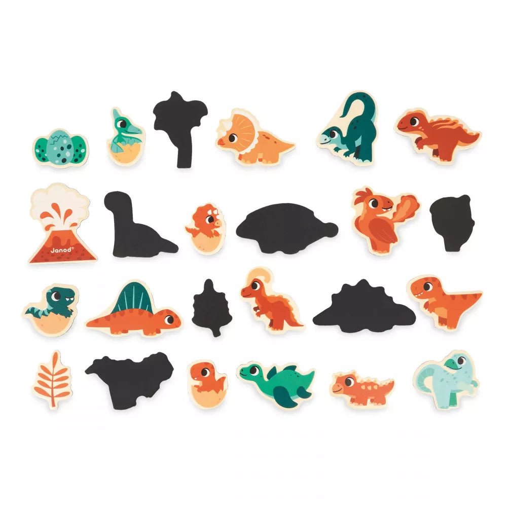 Janod Dino Magnets 24 Pieces J05839 - Little Whispers