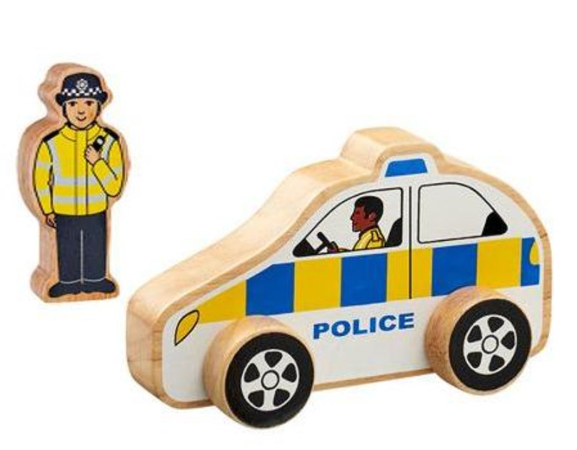 Lanka Kade Wooden Police Scene Characters (Get 1 FREE) - Little Whispers