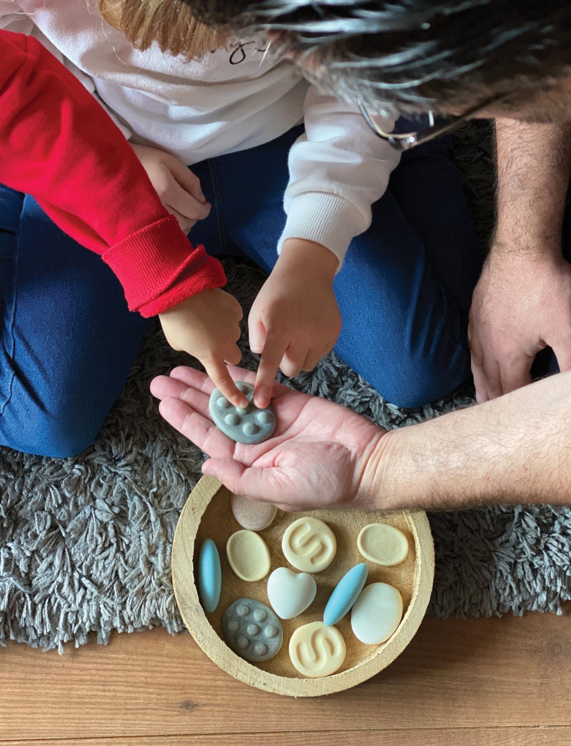 Happy Story Sack with Sensory Worry Stones - Little Whispers