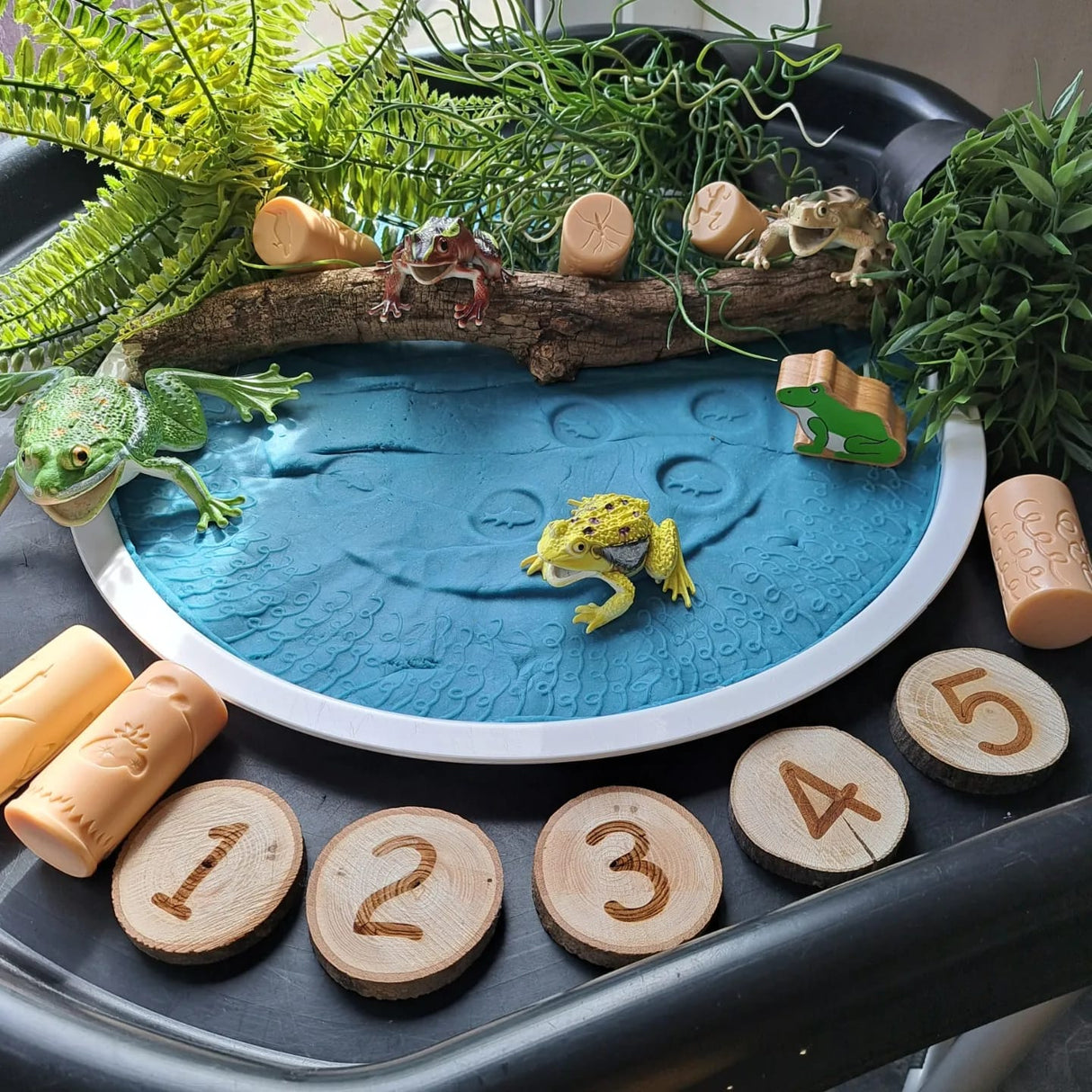 Yellow Door Let’s Roll – Number Frames - Little Whispers