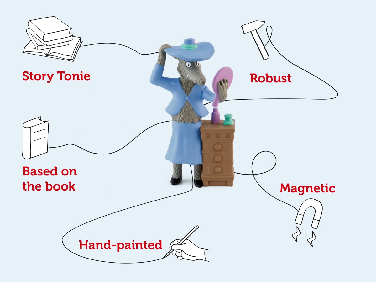 Tonies Audio Character - Roald Dahl Revolting Rhymes and Dirty Beasts Tonie - Little Whispers