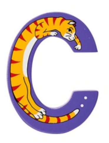 Lanka Kade Wooden Animal Letter C - Little Whispers