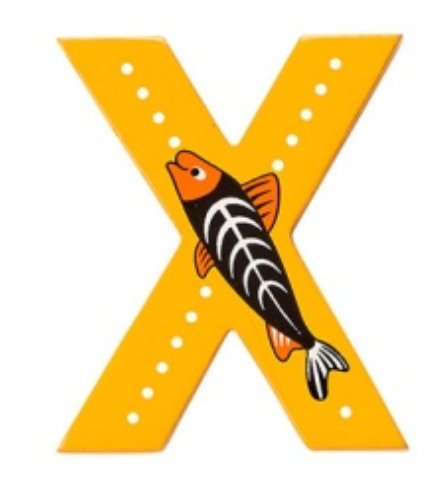 Lanka Kade Wooden Animal Letter X - Little Whispers