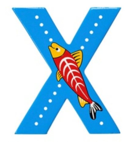 Lanka Kade Wooden Animal Letter X - Little Whispers