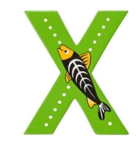 Lanka Kade Wooden Animal Letter X - Little Whispers