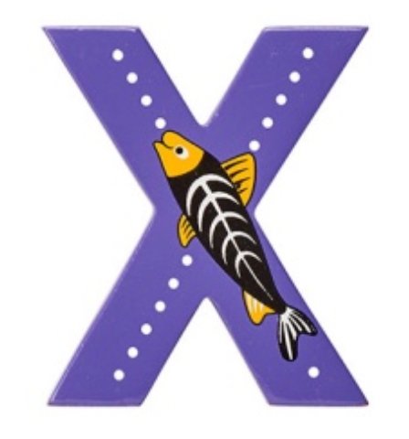 Lanka Kade Wooden Animal Letter X - Little Whispers