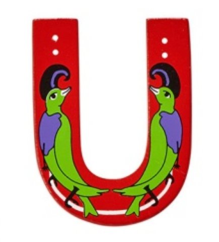 Lanka Kade Wooden Animal Letter U - Little Whispers
