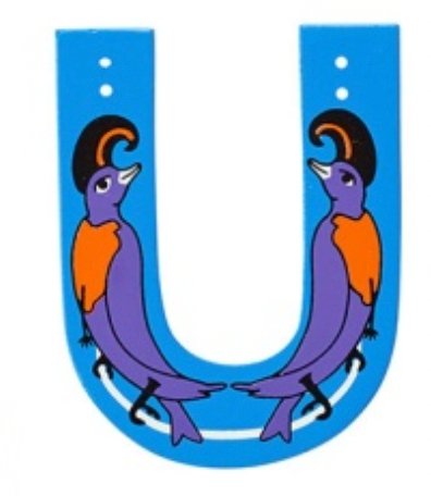 Lanka Kade Wooden Animal Letter U - Little Whispers